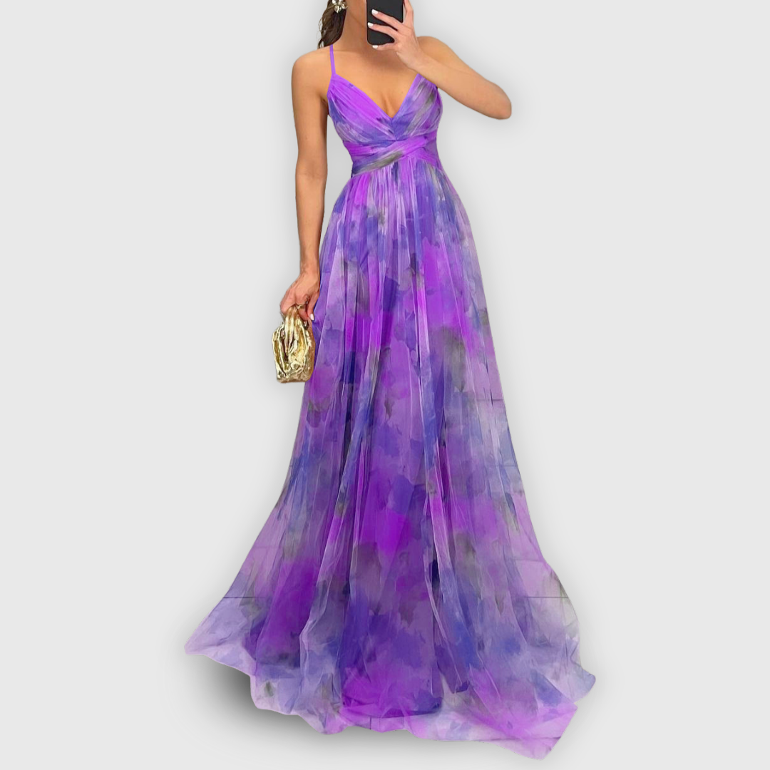 The Elara Sunset Dress