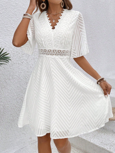 Lace A-Line Dress