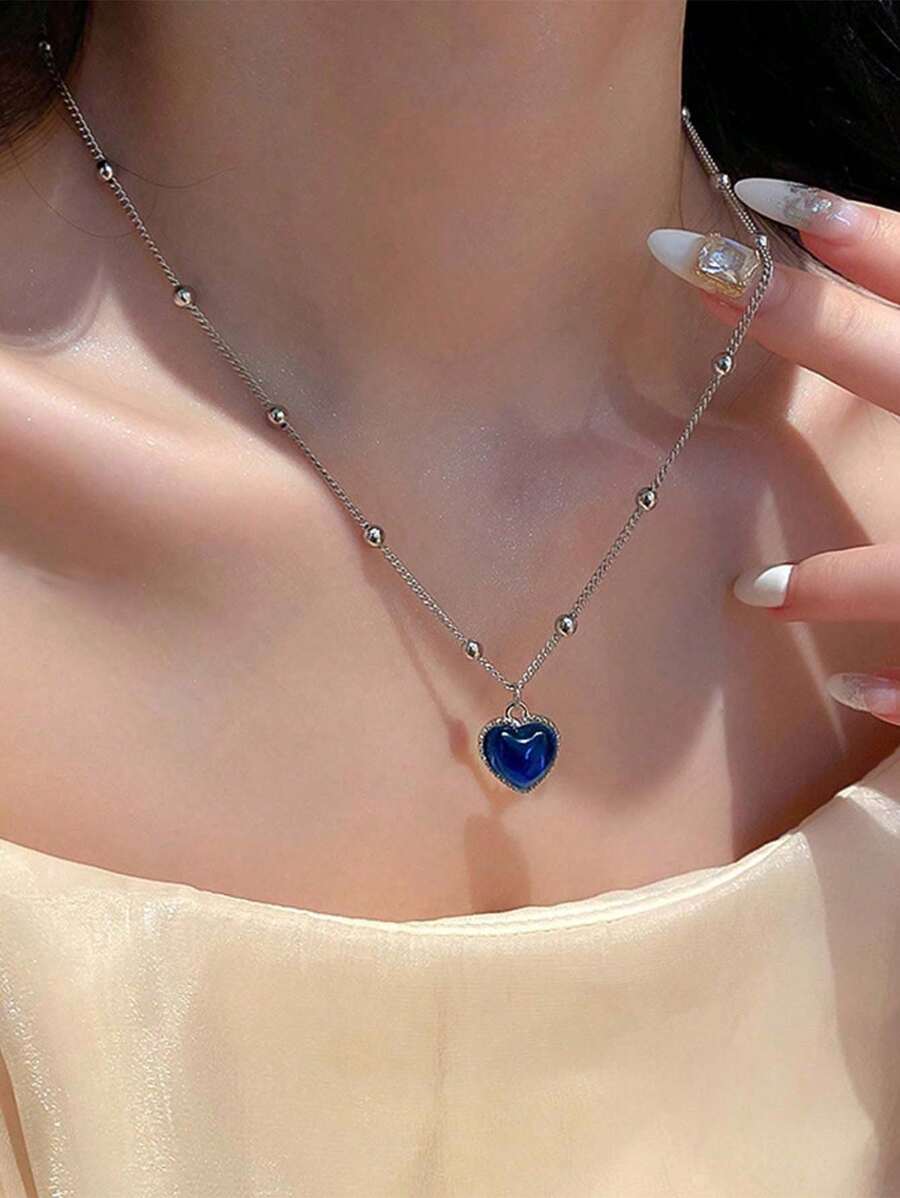 Celeste Heart Necklace