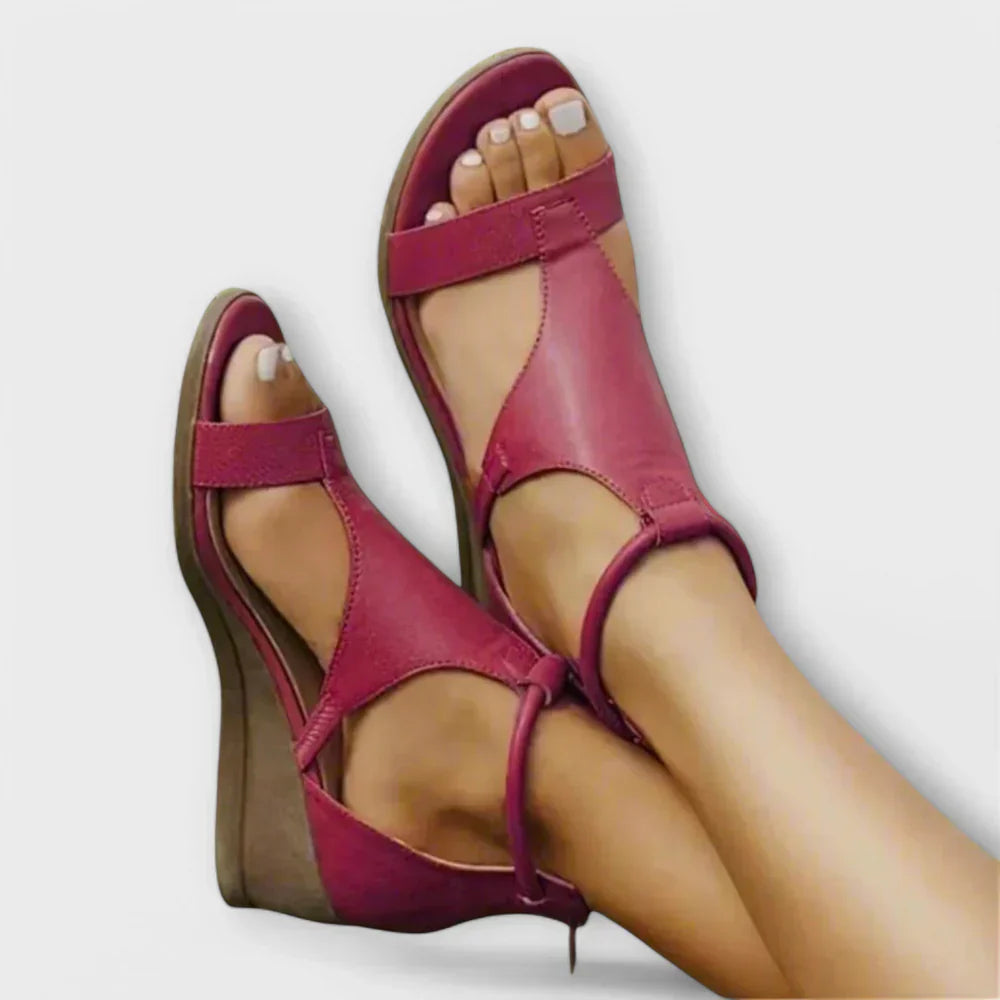 MEGAN PLATFORM SANDALS