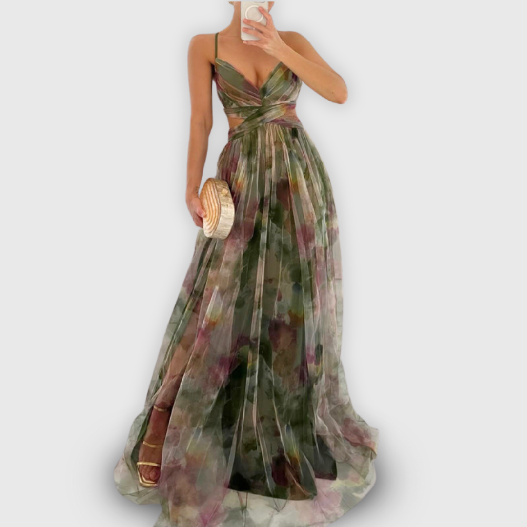 The Elara Sunset Dress