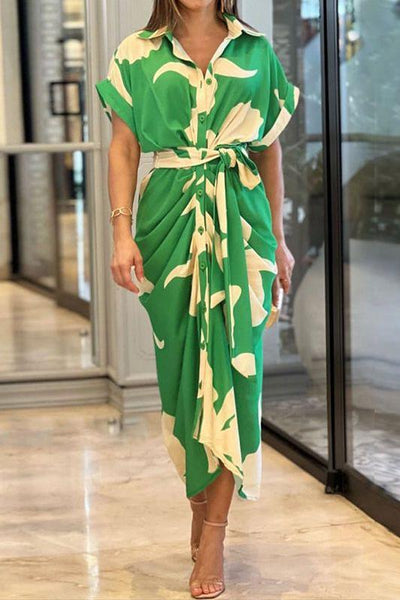 The Tropical Elegance Maxi Dress