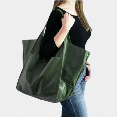 BAHA LEATHER TOTE BAG