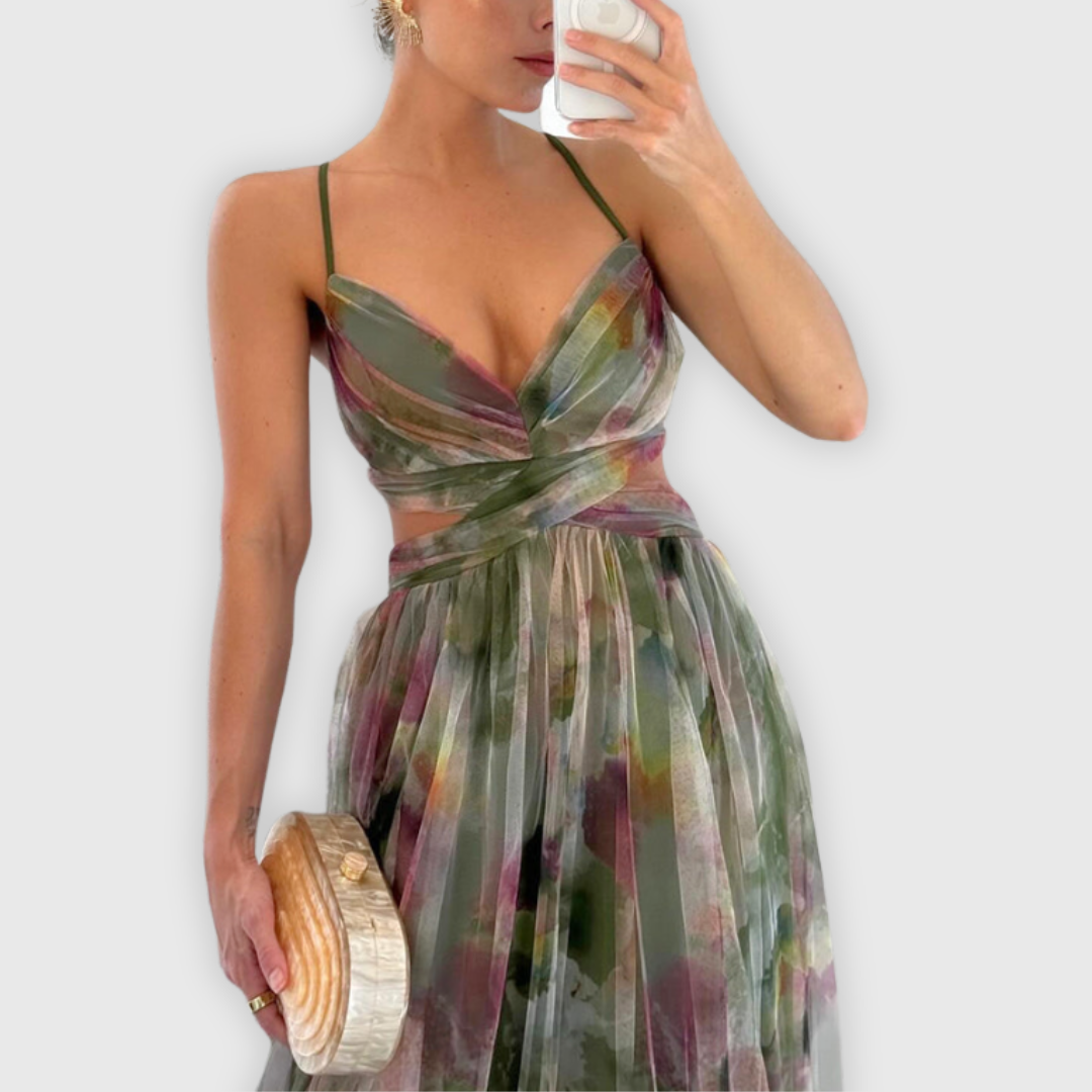 The Elara Sunset Dress