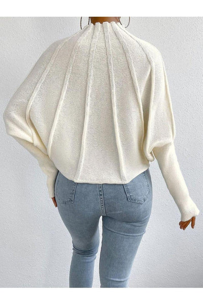 Simple Dolman Sleeve Sweater
