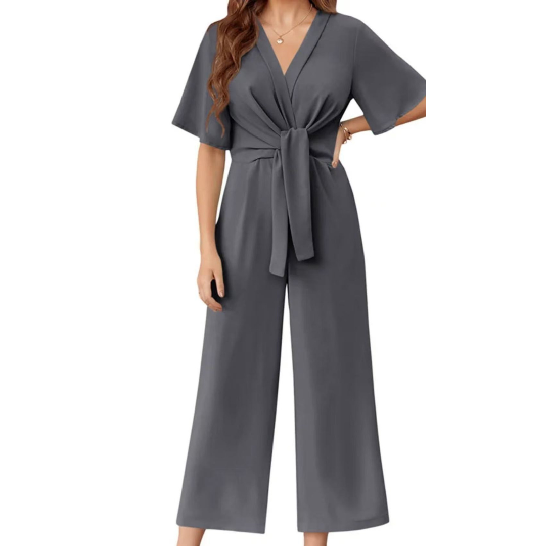 EIRA™ - Elegant Summer Tie Knot Jumpsuits