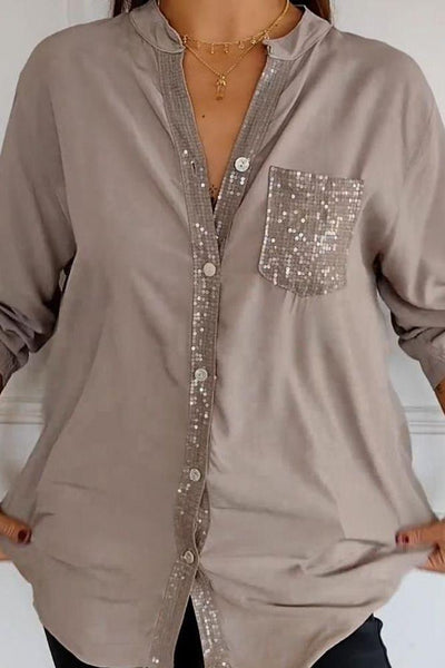 The Stella Sequin Blouse