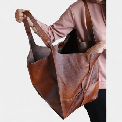 BAHA LEATHER TOTE BAG