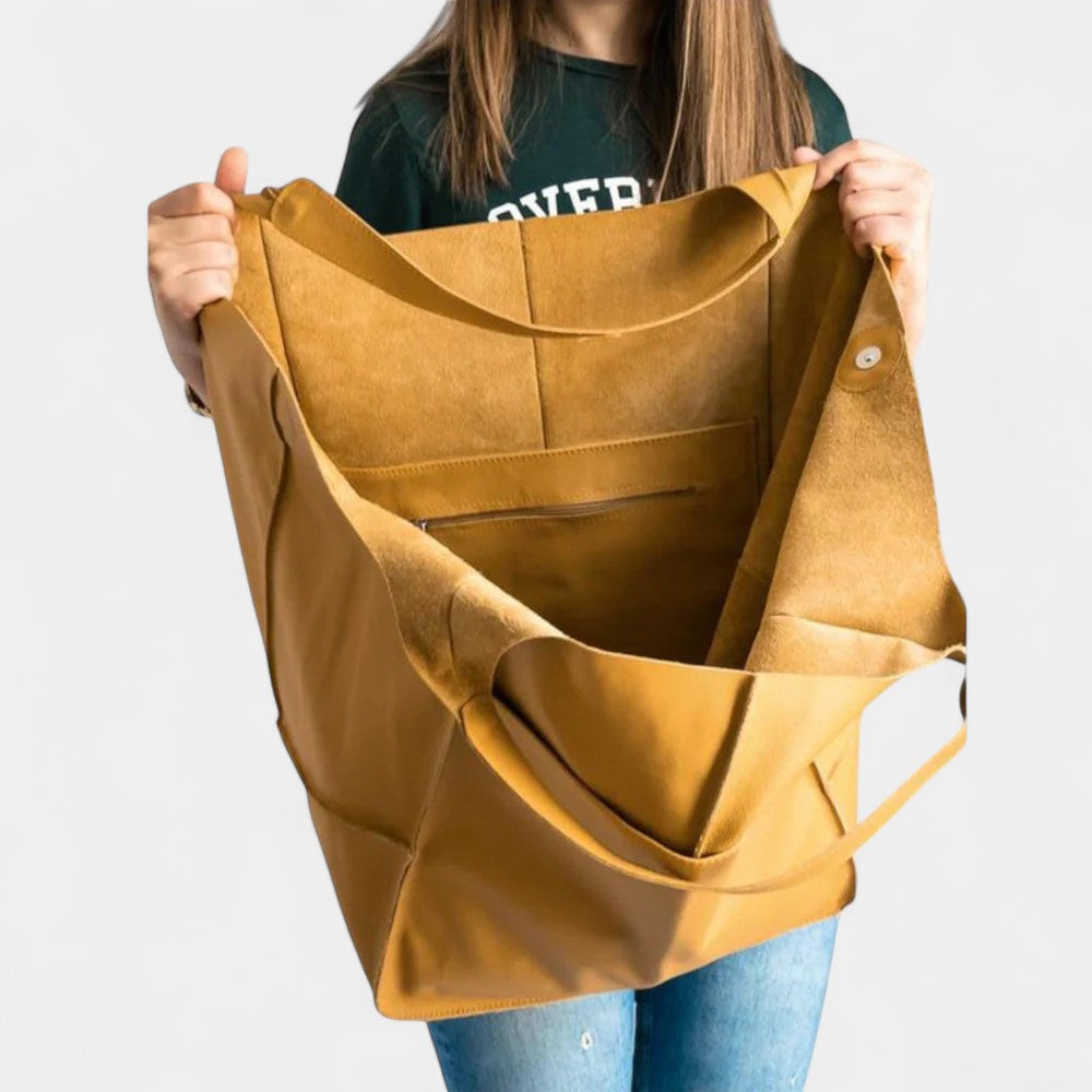 BAHA LEATHER TOTE BAG