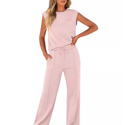 KAIYA | Casual Summer Soft Lounge Co-Ord
