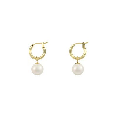 Evie – Elegant Earrings with Gold Beads