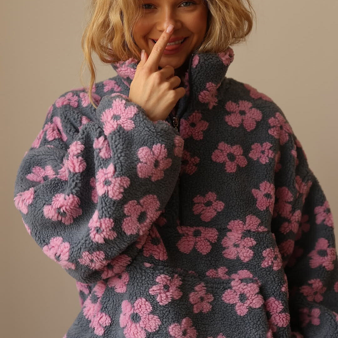 Aysha | Fleece Bloom Sweater