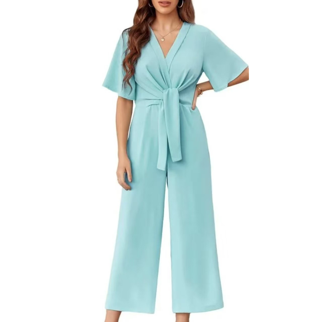 EIRA™ - Elegant Summer Tie Knot Jumpsuits