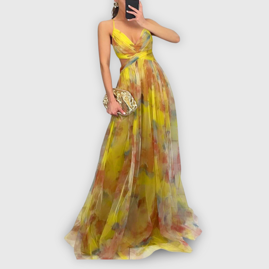 The Elara Sunset Dress