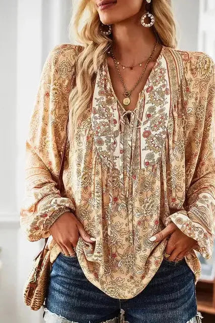 The Savannah Boho Blouse