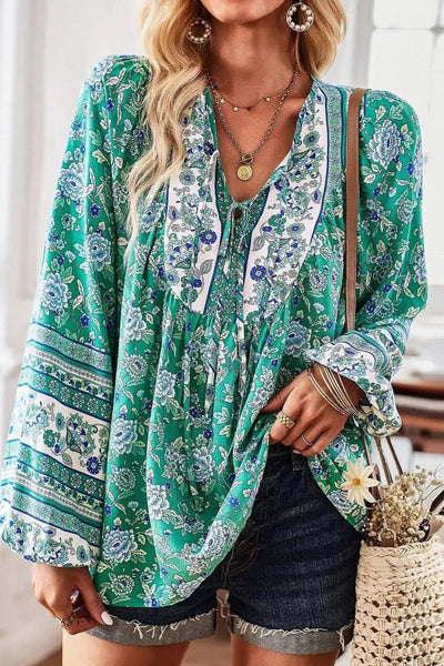 The Savannah Boho Blouse