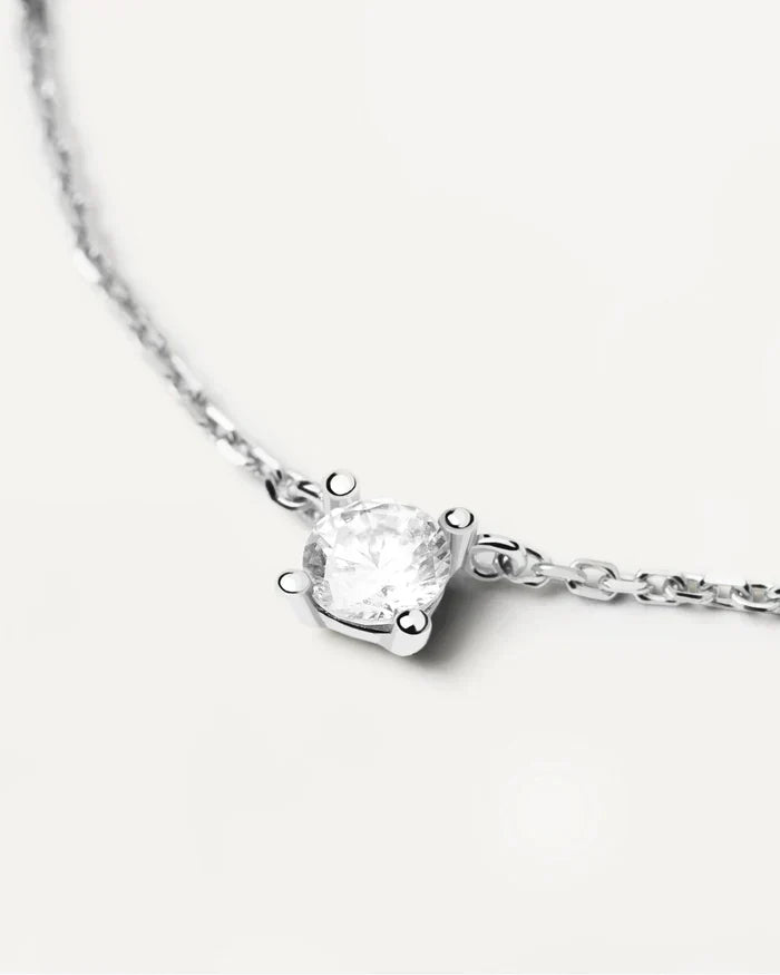 Lustre Solitaire Necklace