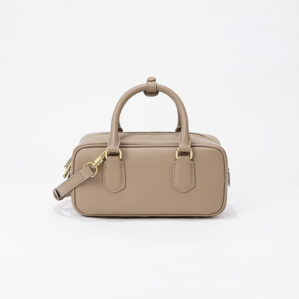 Vintage Genuine Leather Crossbody Handbag