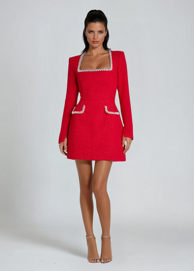 Maria | LONG SLEEVE SLICK DRESS