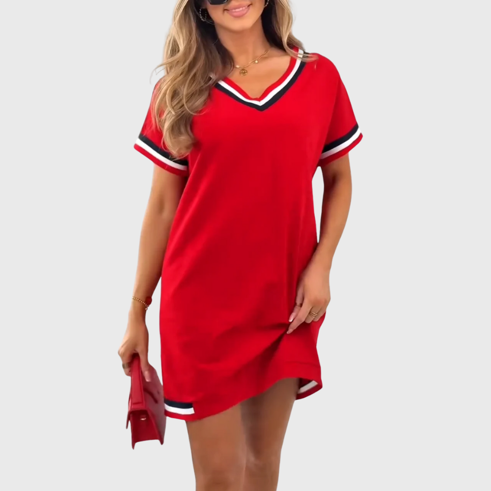 Clara | Short-Sleeve Everyday Dress
