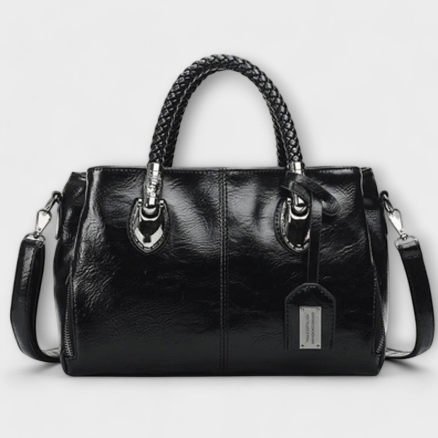 Elegant Leather Duffel Bag