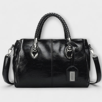 Elegant Leather Duffel Bag