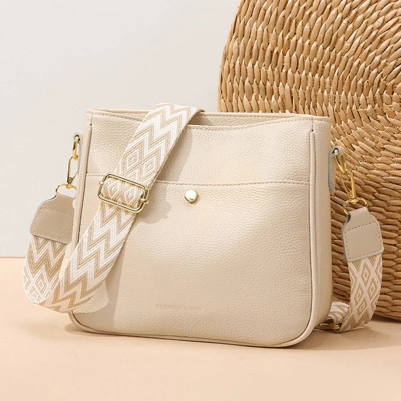 Juliet | Refined Leather Shoulder Bag