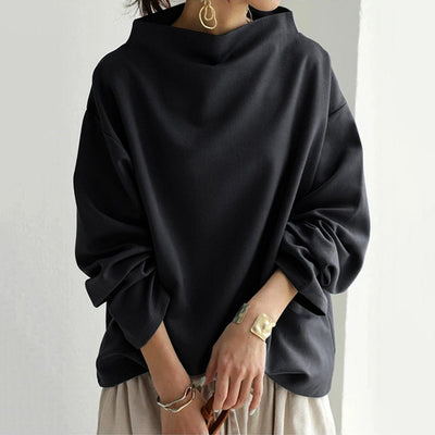 Wanda | Comfortable High-Neck Knit Sweater