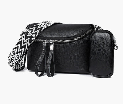 Nina | Refined Leather Shoulder Bag