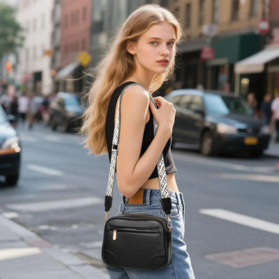 Brooke | Refined Leather Shoulder Bag