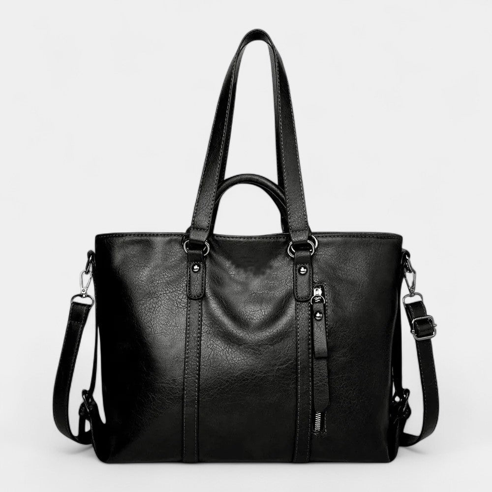 NADIA OVERSIZED LEATHER BAG