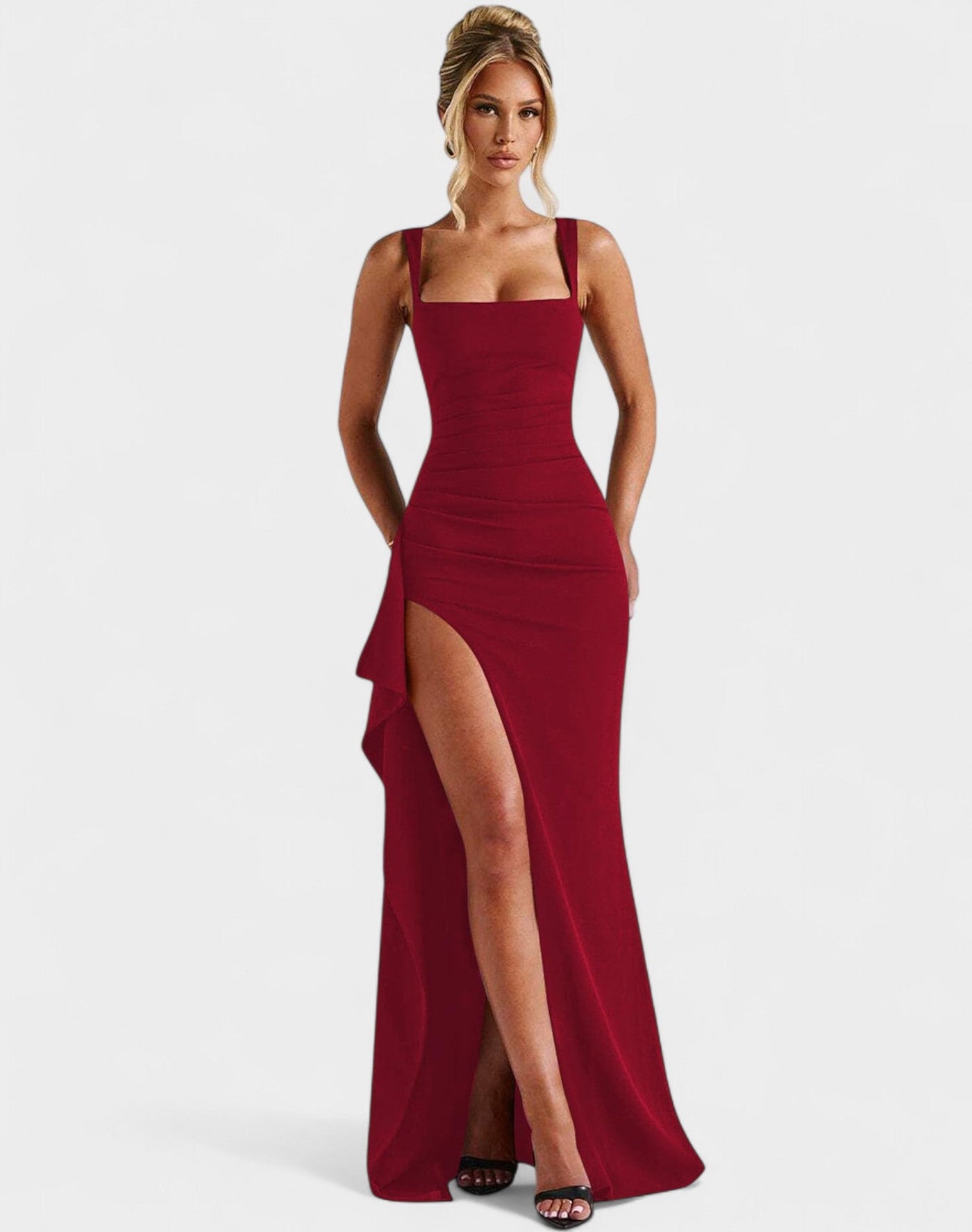 Alira – Elegant Split Maxi Dress