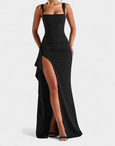 Alira – Elegant Split Maxi Dress