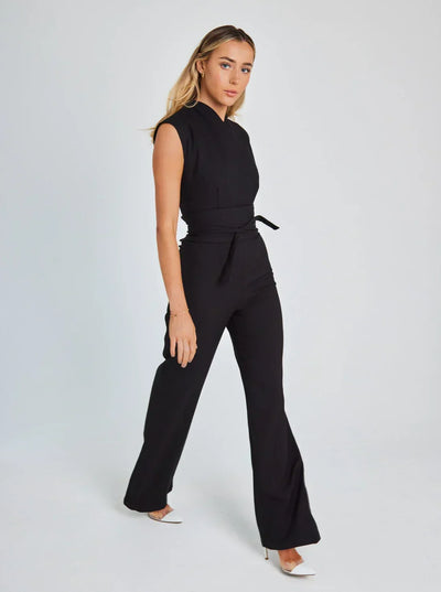 Sculpted Muse Tailored Jumpsuit