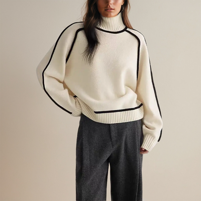 Malia | Chic Designer Turtleneck Knit