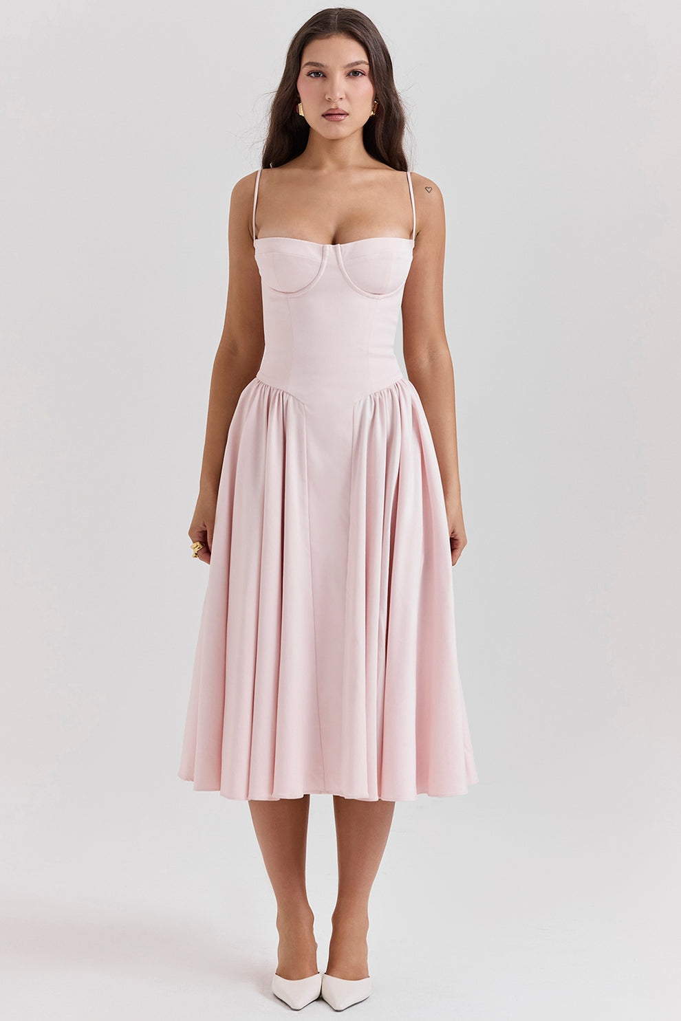 Maissa - Elegant Sleevelss Midi Dress