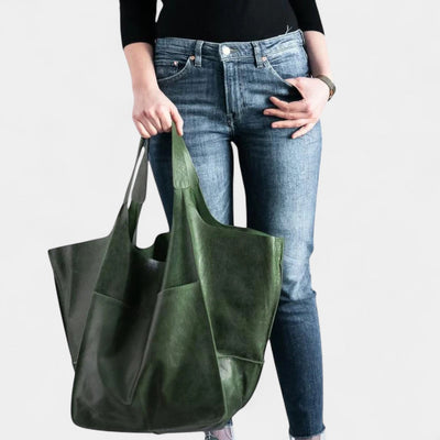 BAHA LEATHER TOTE BAG