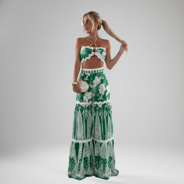 ESMERALDA HALTER SET