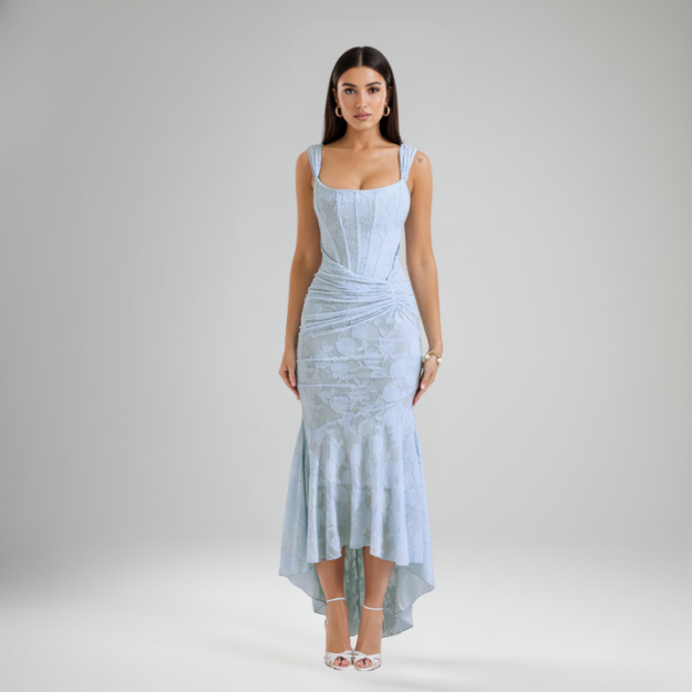 Céline – Bluebell Floral Maxi Dress