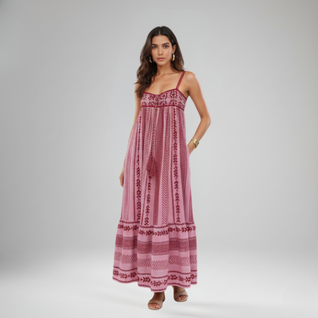 The Bohemian Breeze Maxi Dress